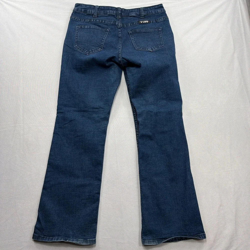 Cowgirl Tuff Co Jeans Just Tuff Sport Natural Waist Bootcut Blue Womens 30x31
